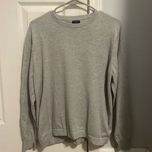 J.Crew grey crewneck, size large